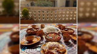 غذاهای لذیذ  اقامتگاه بوم گردی توتی - شیراز