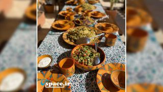غذاهای لذیذ اقامتگاه بوم گردی توتی - شیراز